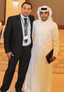 مع راشد في نابلس 2012