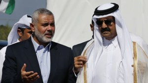 Qatari ruler's Gaza visit